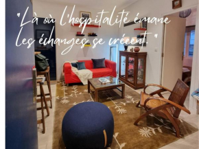 Lumineux, cosy T2 plein centre de St-Briac à 3 min de la plage